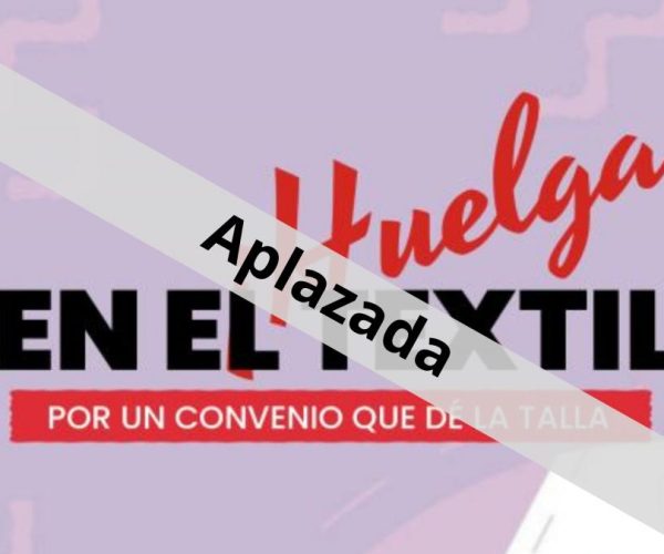 CCOO aplaza la huelga del textil y la confección por los estragos que la DANA provocó en el País Valencià, la segunda comunidad con más empleo del sector