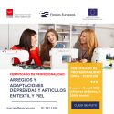 La Asociación de Empresas de Confección y Moda de la Comunidad de Madrid (Asecom) promueve un nuevo curso de 'Arreglos y adaptaciónes de prendas y artículos en textil y piel'