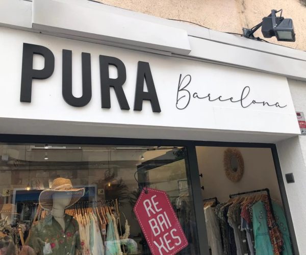 Pura Barcelona inaugura su nuevo local en Gran de Gracia, el eje comercial de moda en Barcelona