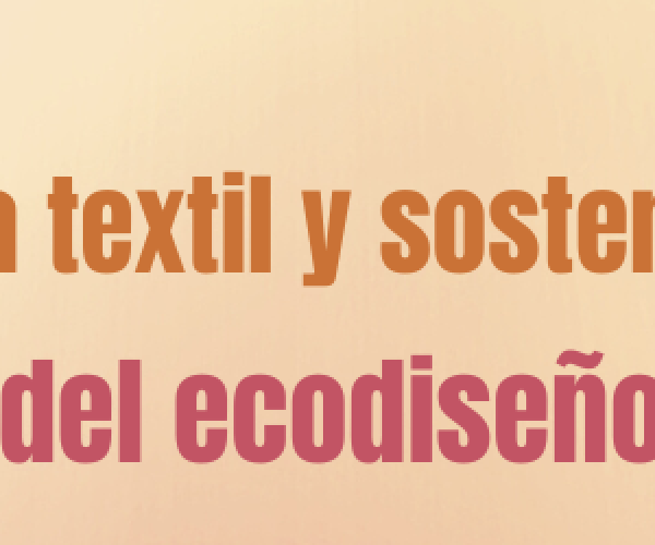 INTEXTER organiza la 5ª 'Jornada Industria textil y sostenibilidad'