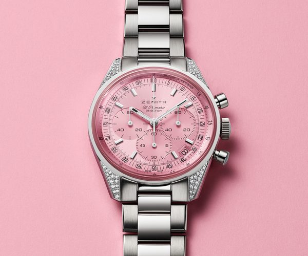 Zenith continúa su apoyo a la lucha mundial contra el cáncer de mama con el Chronomaster Original Pink "Pieza única para Susan G. Komen"