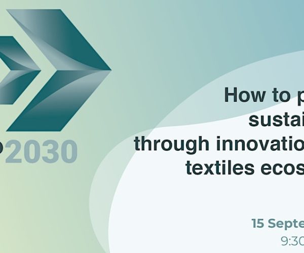 La Confederación Europea de Confección y Textiles (EURATEX) organiza el webinario sobre sostenibilidad textil STEP2030