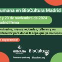 Humana participa en Biocultura Madrid para hablar de textil usado y agricultura urbana