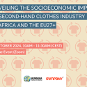 Oxford Economics, Humana People to People y Stichting Sympany presentan el estudio "El impacto socioeconómico de la industria de la ropa de segunda mano en África y la UE27+"