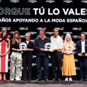 Pedro del Hierro, Isabel Sanchís y Pino Montesdeoca ganadores de los premios L'Oréal Paris a Mejor Colección y Mejor Modelo