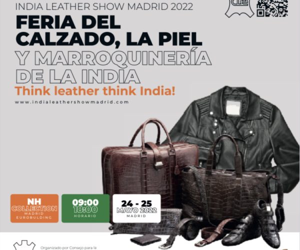 El presidente de CLE India, Sanjay Leekha; el director ejecutivo,  R. Selvam Ias; y el Embajador de la India y Andorra,  Sri Dinesh K. Patnaik, inaugurarán la Feria India Leather Show Madrid