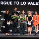 Mans y Julia Pacha ganadoras de los premios L’Oréal Paris a mejor colección y mejor modelo de la MBFWMadrid