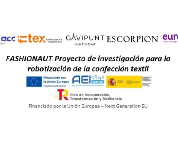 FITEX, EURECAT, ESCORPION, GAVI PUNT y MODACC ponen en marcha el proyecto FASHIONAUT