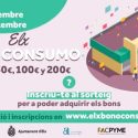 Vuelven los bonos consumo a Elche con una repercusión de, al menos, 2,4 millones de euros en el municipio