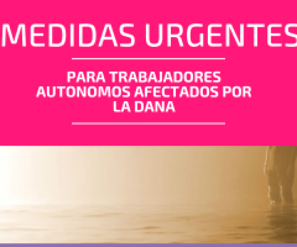 La Unión de Asociaciones de Trabajadores Autónomos y Emprendedores (UATAE) insta a la creación de medidas urgentes para los autónomos afectados por la DANA