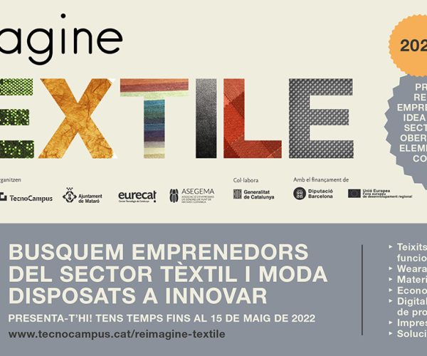 Abierta la convocatoria de la quinta edición del programa de Emprendimiento Reimagine Textile