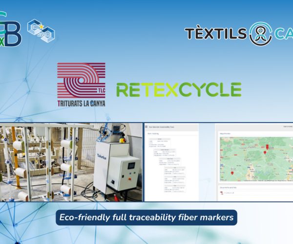 Triturats la Canya y Retexcycle presentan una tecnología de trazabilidad de la cadena de valor para monitorizar cantidades y contenido de fibras recicladas